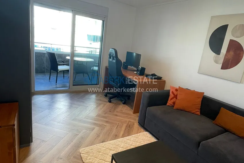 Приобрести Элитная видовая линейная квартира 3+1 с мебелью в районе Тосмур, Алания 3 