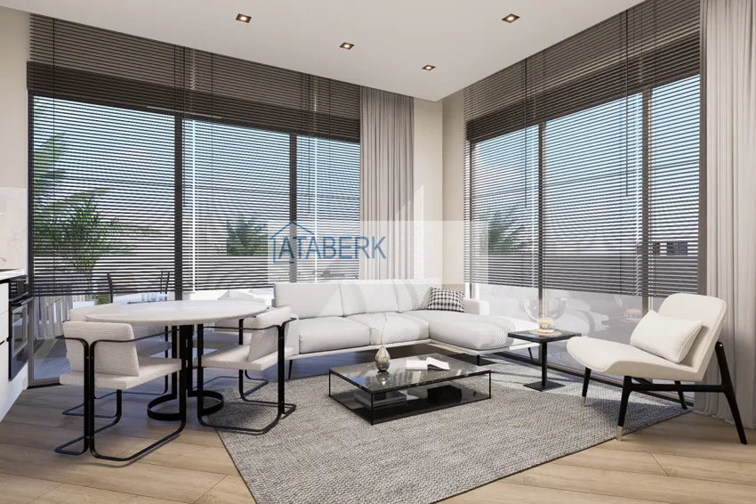 Приобрести Новый проект жилого комплекса на этапе котлована в Анталии, район Алтынташ 18 