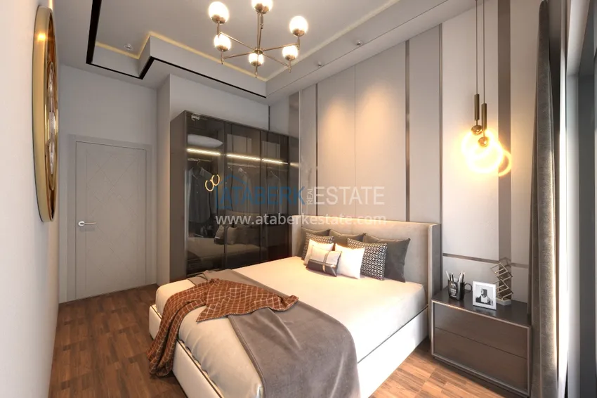 Приобрести Двухкомнатная квартира в Окурджаларе в комплексе на этапе строительства в 150 метрах от моря 3 