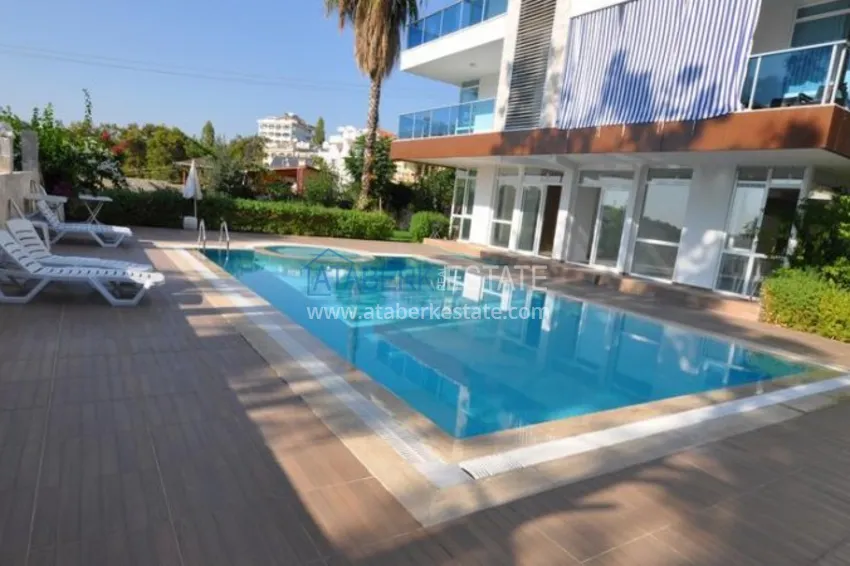 Квартира в Авсалларе с мебелью и застеленным балконом в 600 метрах от моря 5