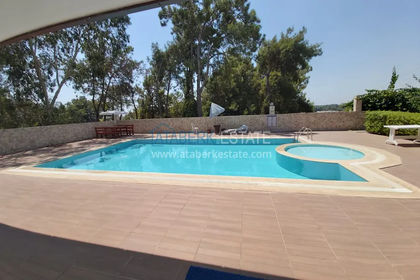 Квартира в Авсалларе с мебелью и застеленным балконом в 600 метрах от моря 7