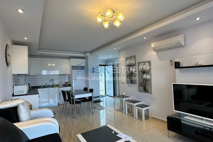 Приобрести Недвижимость под ВНЖ! Квартира 1+1 с мебелью и видом на горы, район Джикджилли – Алания 5