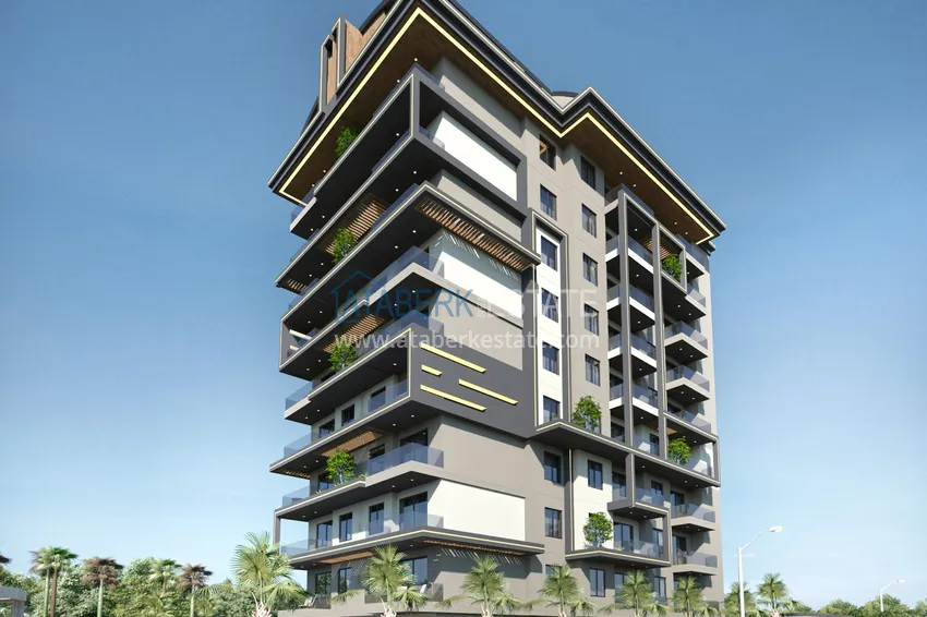 Старт продаж! Квартиры на этапе строительства в Алании, район Махмутлар 4 