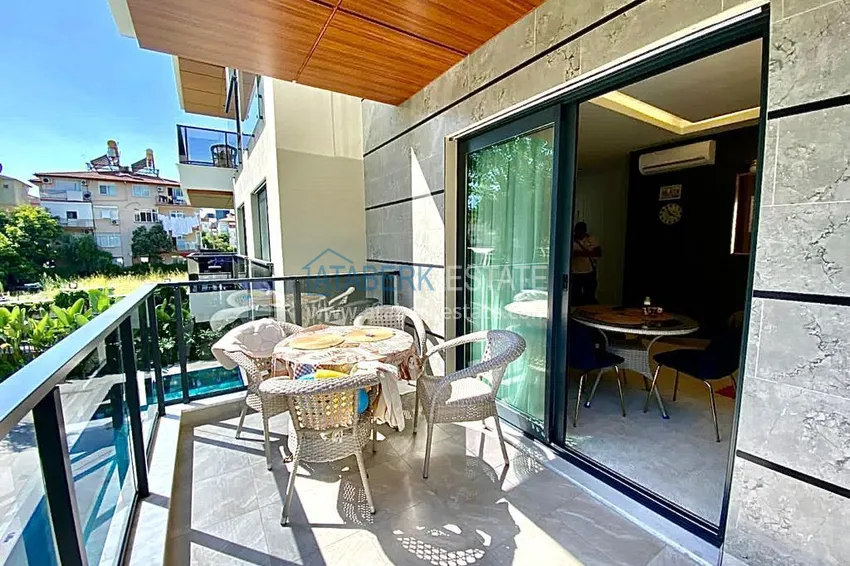 Приобрести Трехкомнатная квартира под ключ в центре Алании - район пляжа Клеопатра 4 