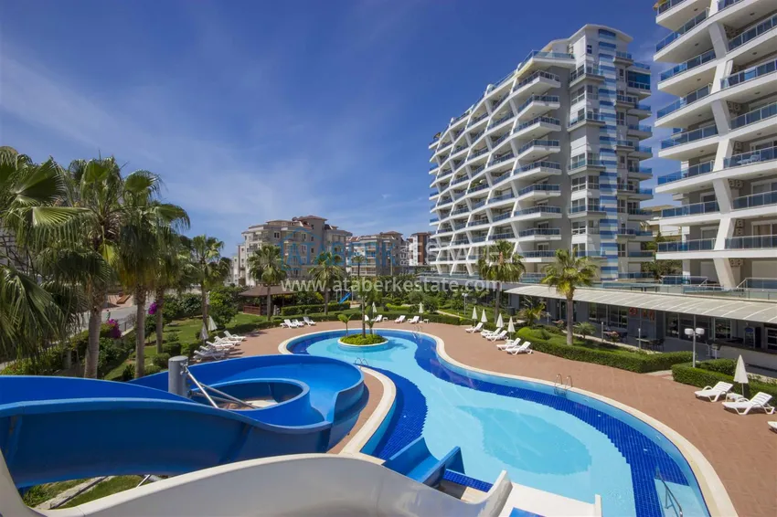 Недвижимость под ВНЖ! Квартира 1+1 с мебелью и видом на горы, район Джикджилли – Алания 3