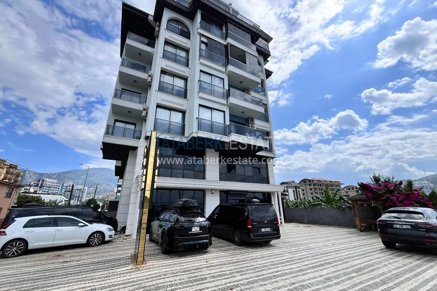 Квартира 1+1 меблированная с видом на море, район Каргыджак – Алания 5