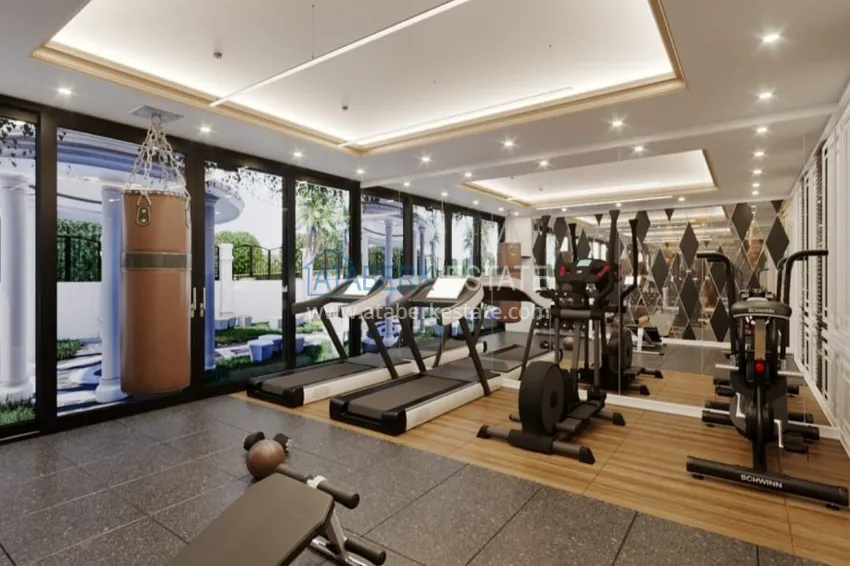 Двухкомнатная квартира с чистовой отделкой в новом жилом комплексе - Махмутлар, Алания 5 