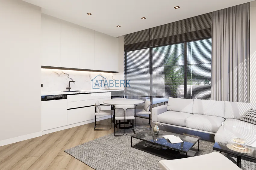 Приобрести Новый проект жилого комплекса на этапе котлована в Анталии, район Алтынташ 20 