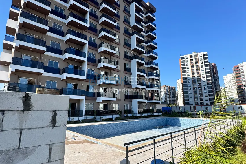 Новая квартира 1+1 в Тедже, Мерсин, от собственника — 350 метров от моря 5 