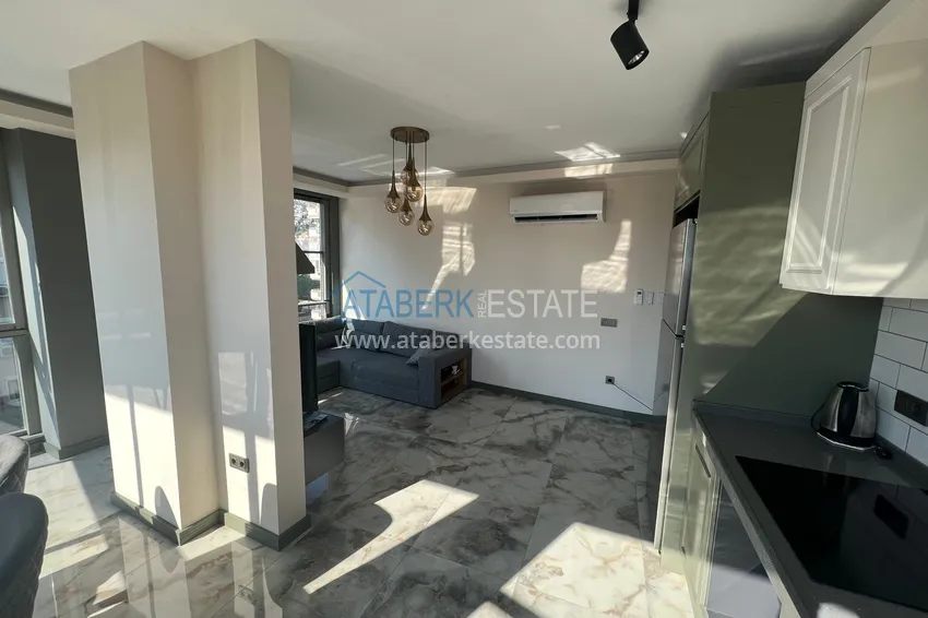 Приобрести Квартира в центре Алании в комплексе с высоким инженерным оснащением – район пляжа Клеопатра 4 