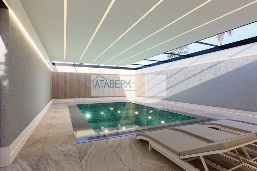 Новый проект жилого комплекса на этапе котлована в Анталии, район Алтынташ 16 