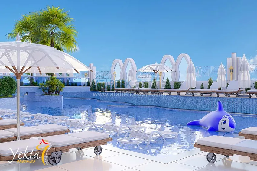 Трехкомнатная квартира в Махмутлар, от инвестора в элитном комплексе на этапе строительства 7