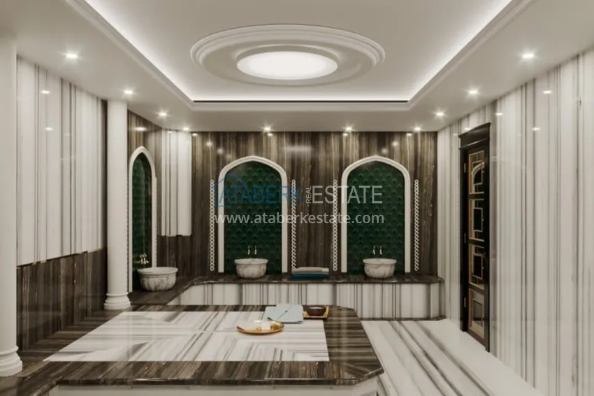 Двухкомнатная квартира с чистовой отделкой в новом жилом комплексе - Махмутлар, Алания 6 