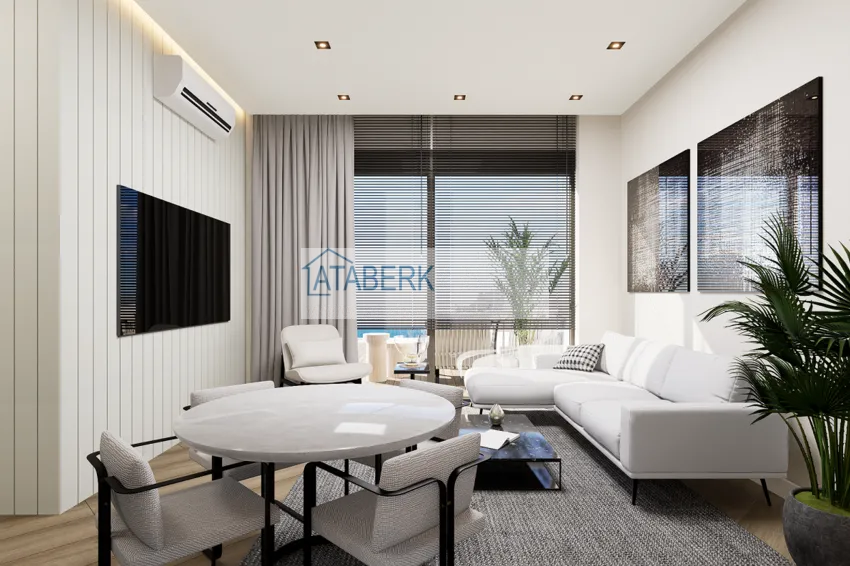 Приобрести Новый проект жилого комплекса на этапе котлована в Анталии, район Алтынташ 6 