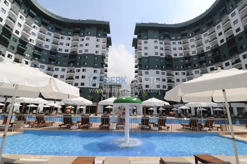 Меблированная квартира в Махмутларе в комплексе с отельной инфраструктурой 10