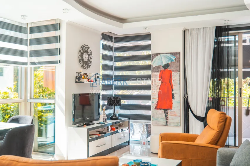 Приобрести Недвижимость под ВНЖ! Квартира 3+1 в престижном жилом комплексе в центре европейского района – Оба, Алания 7 