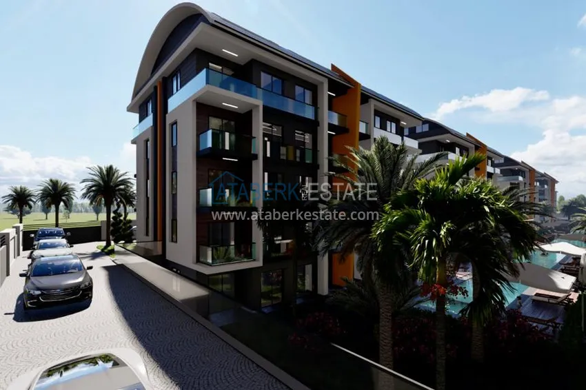 Двухкомнатная квартира в Окурджаларе в комплексе на этапе строительства в 150 метрах от моря 6 