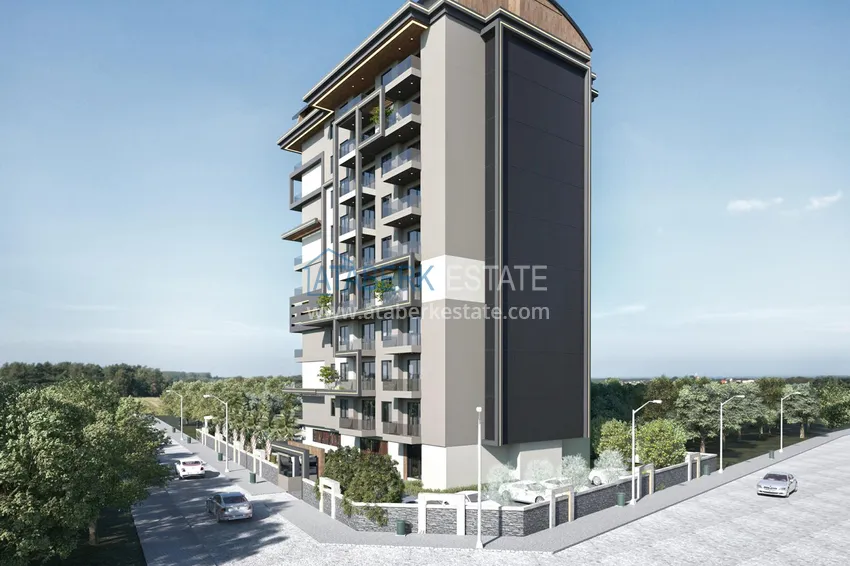 Старт продаж! Квартиры на этапе строительства в Алании, район Махмутлар 6 