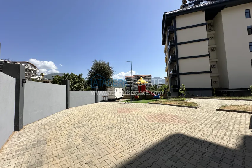 Трехкомнатная квартира с чистовой отделкой и видом на море - район верхняя Оба, Алания 6 