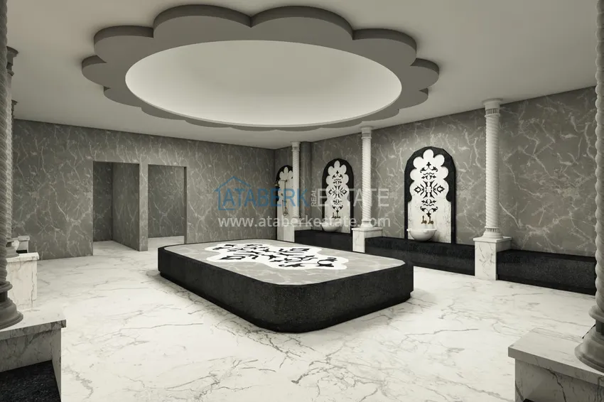 Готовая к проживанию квартира в Каргыджаке, в комплексе комфорт-класса 7 