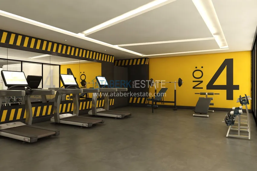 Готовая к проживанию квартира в Каргыджаке, в комплексе комфорт-класса 8 