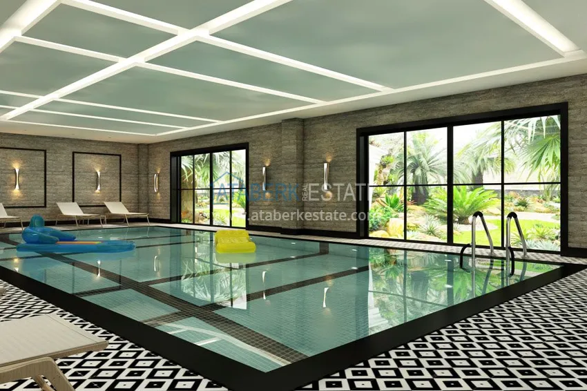 Готовая к проживанию квартира в Каргыджаке, в комплексе комфорт-класса 10 