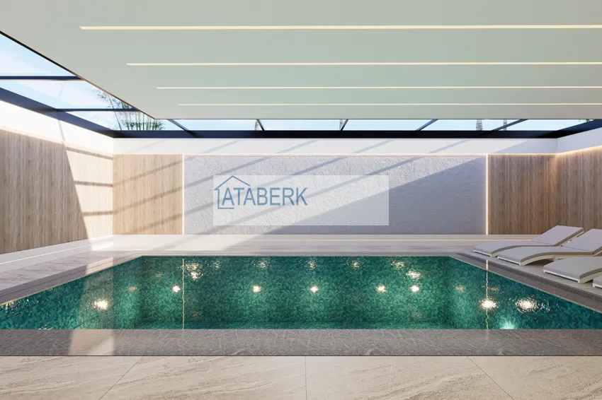 Новый проект жилого комплекса на этапе котлована в Анталии, район Алтынташ 17 