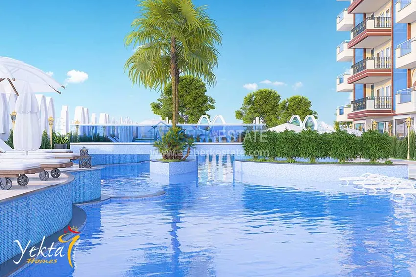 Трехкомнатная квартира в Махмутлар, от инвестора в элитном комплексе на этапе строительства 8