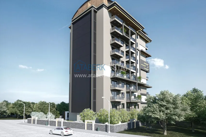 Старт продаж! Квартиры на этапе строительства в Алании, район Махмутлар 7 