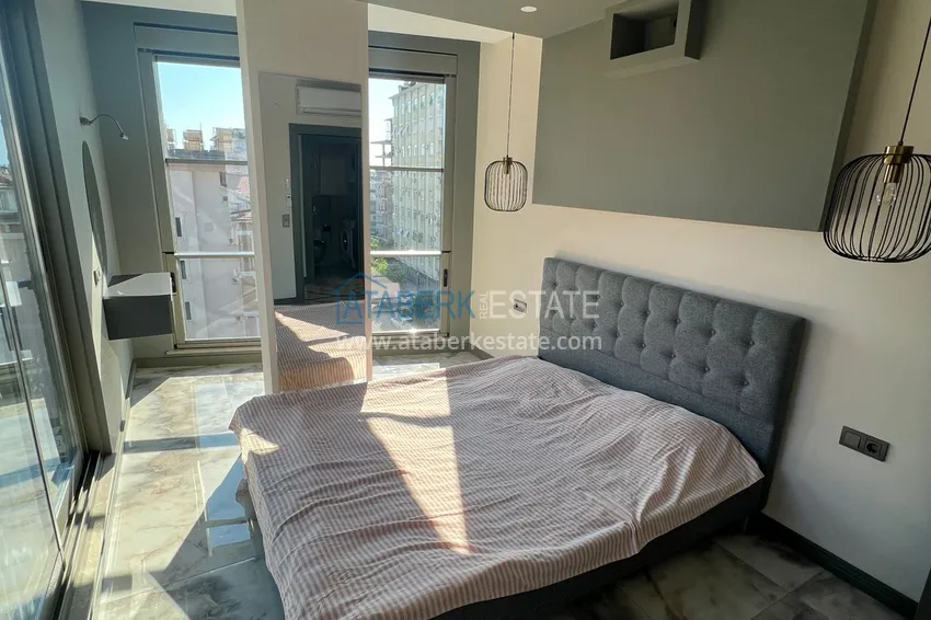 Приобрести Квартира в центре Алании в комплексе с высоким инженерным оснащением – район пляжа Клеопатра 6 