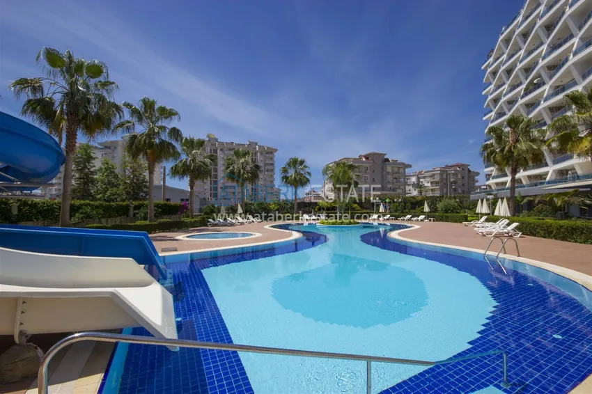 Недвижимость под ВНЖ! Квартира 1+1 с мебелью и видом на горы, район Джикджилли – Алания 4