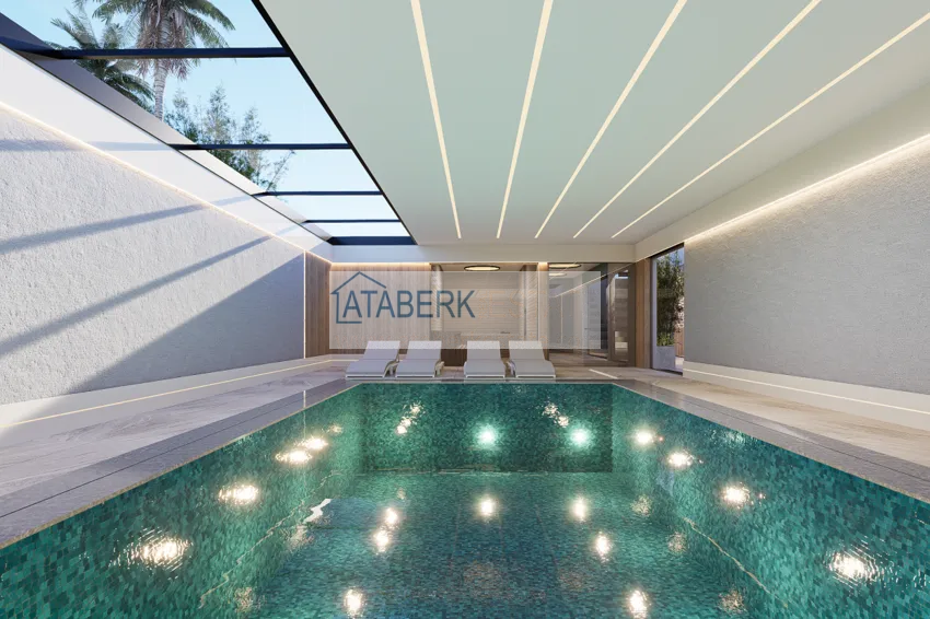 Новый проект жилого комплекса на этапе котлована в Анталии, район Алтынташ 18 