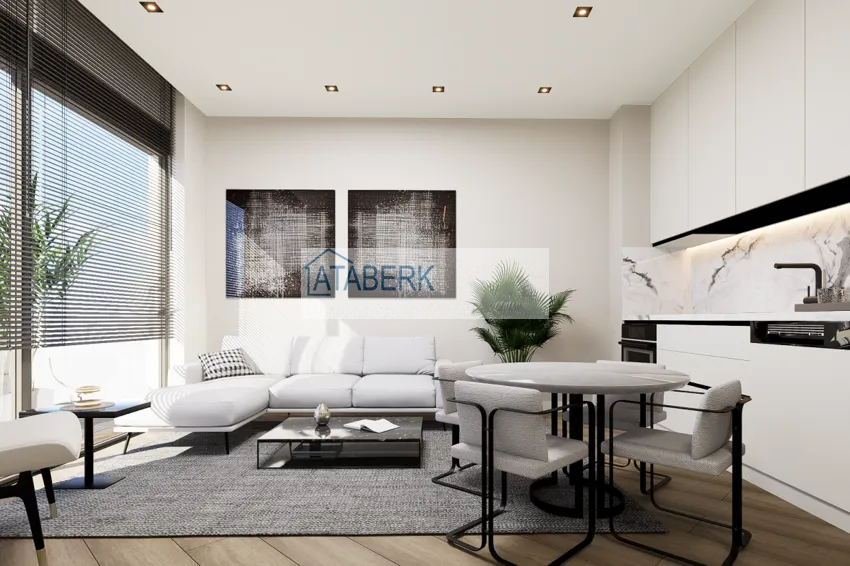 Приобрести Новый проект жилого комплекса на этапе котлована в Анталии, район Алтынташ 8 