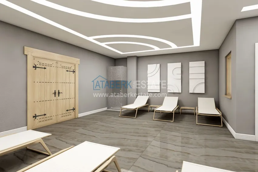 Готовая к проживанию квартира в Каргыджаке, в комплексе комфорт-класса 12 