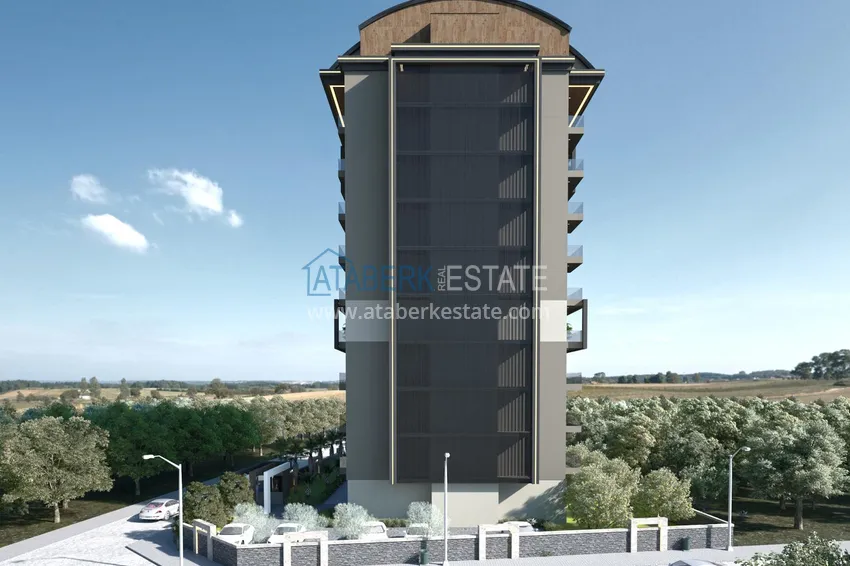 Старт продаж! Квартиры на этапе строительства в Алании, район Махмутлар 8 