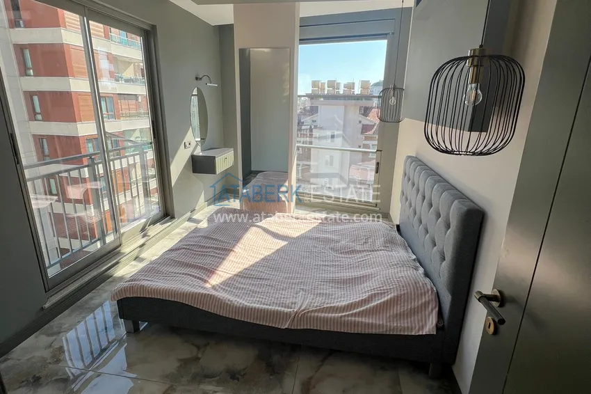 Приобрести Квартира в центре Алании в комплексе с высоким инженерным оснащением – район пляжа Клеопатра 7 