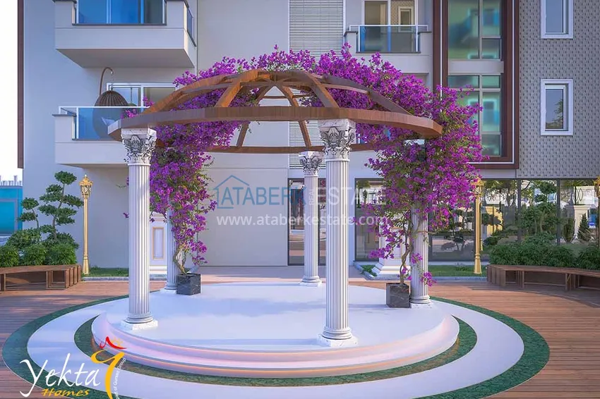 Трехкомнатная квартира в Махмутлар, от инвестора в элитном комплексе на этапе строительства 10