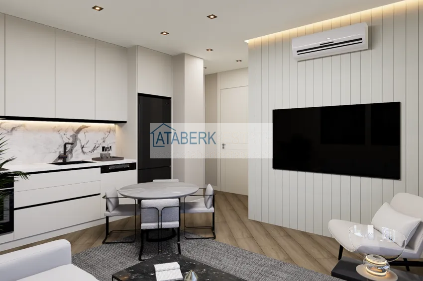 Приобрести Новый проект жилого комплекса на этапе котлована в Анталии, район Алтынташ 9 