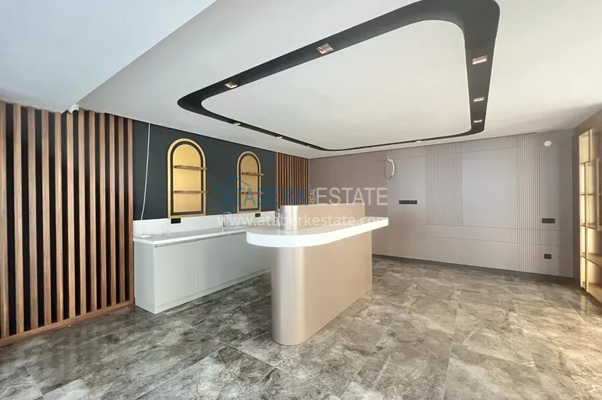 Двухкомнатная квартира в центре Алании, всего в 370 метрах от пляжа Клеопатра 9 