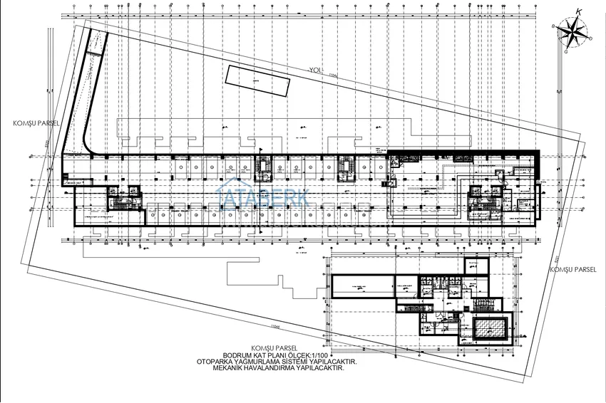 Купить дешево Новый проект жилого комплекса на этапе котлована в Анталии, район Алтынташ 13 