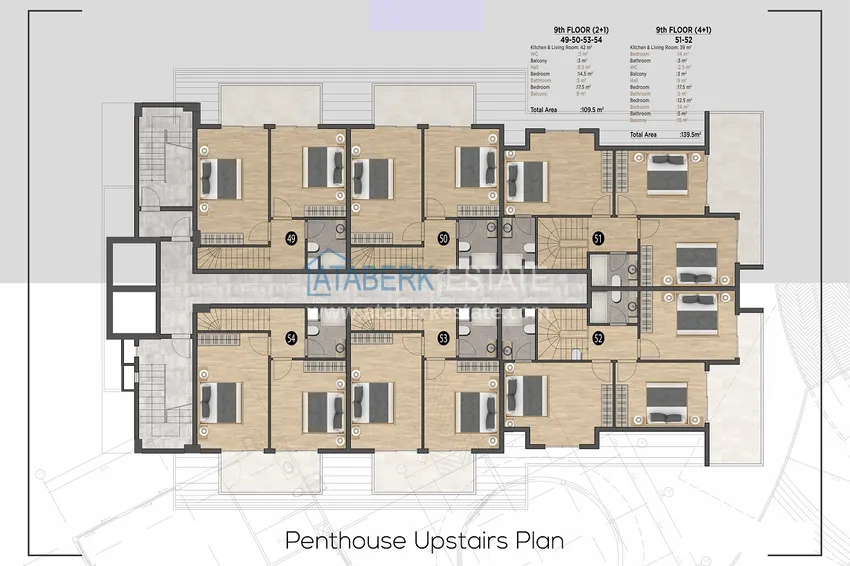 Купить дешево Старт продаж! Квартиры на этапе строительства в Алании, район Махмутлар 11 