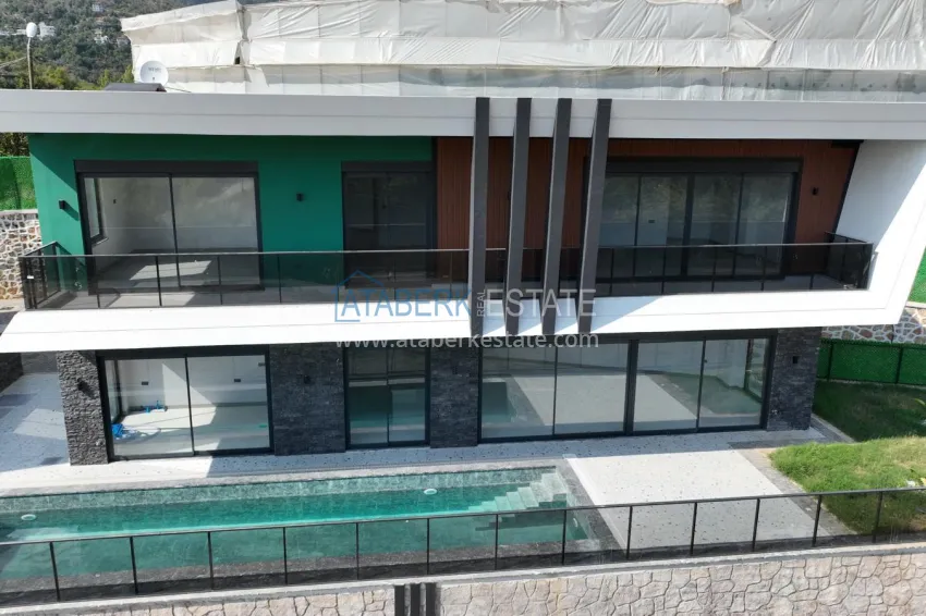 Современные видовые двухуровневые виллы по ценам от застройщика в районе Оба 11 