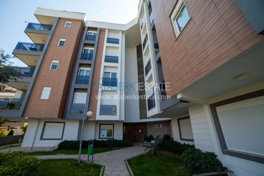 Трёхкомнатная квартира в Анталии, район Лиман в элитном комплексе у реки Боачай 10 