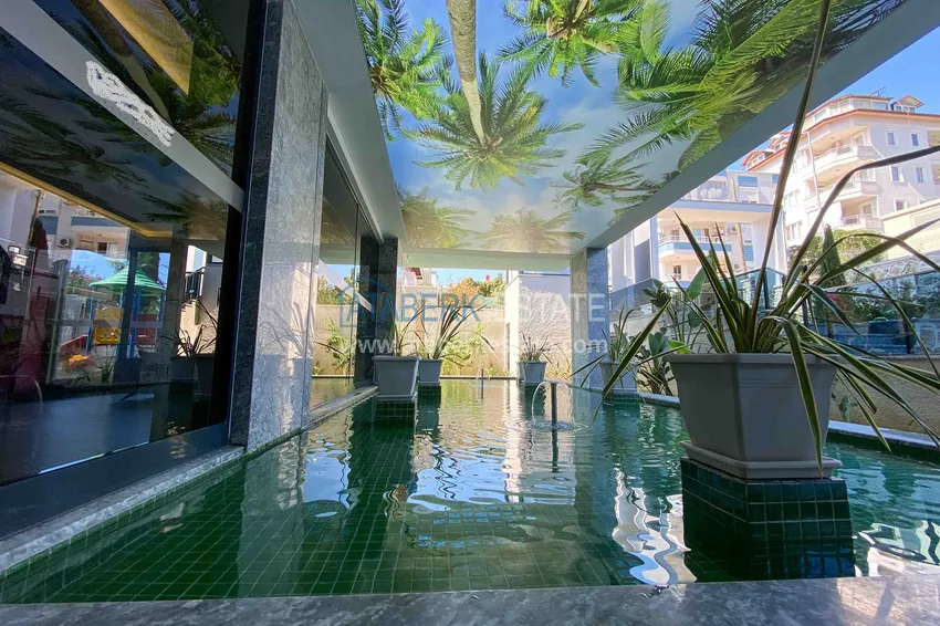 Двухкомнатная квартира с видом на море и горы, район Махмутлар – Алания 9 