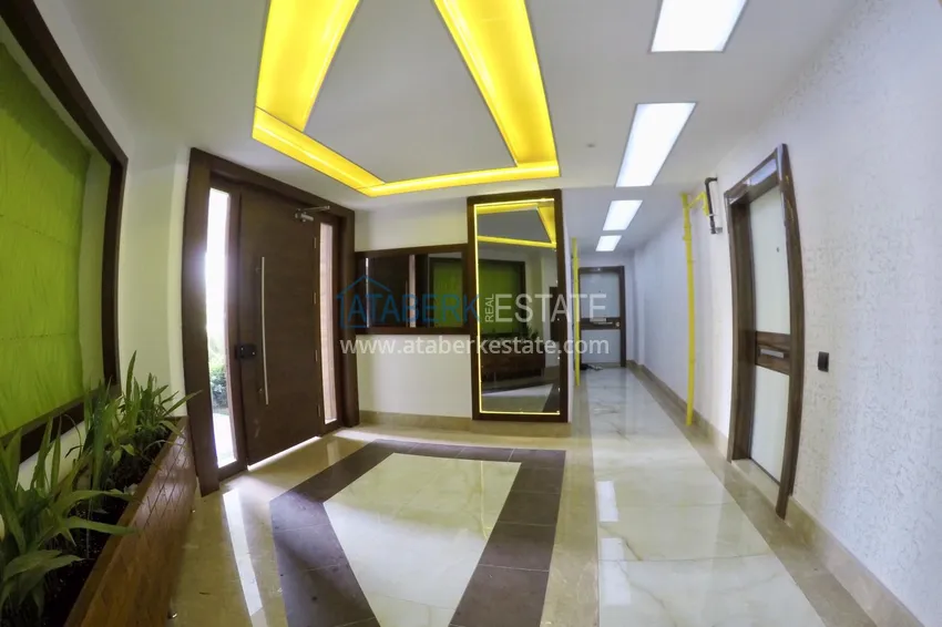 Трёхкомнатная квартира в Анталии, район Лиман в элитном комплексе у реки Боачай 12 