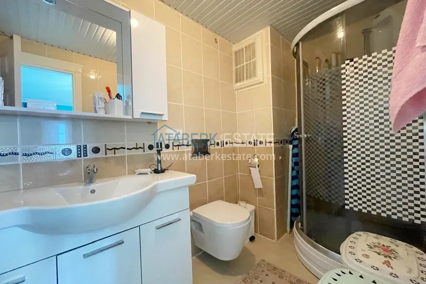 Приобрести Трехкомнатная квартира под ключ с видом на море в район Тосмур, Алания 12 