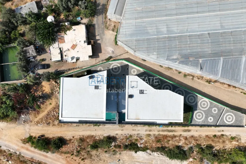 Современные видовые двухуровневые виллы по ценам от застройщика в районе Оба 14 