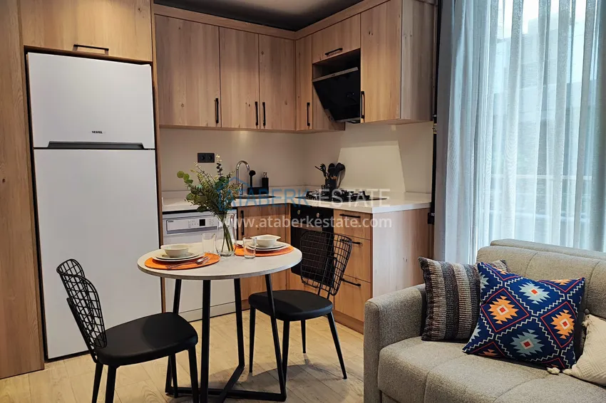 Приобрести Долгосрочная аренда уютной квартиры с мебелью в Анталии – Коньяалты, Хурма В1 15 