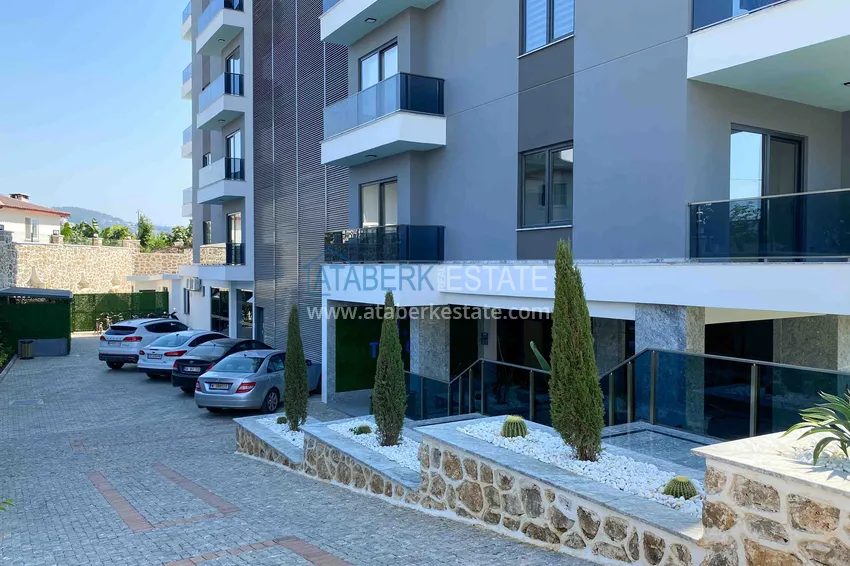 Двухкомнатная квартира с видом на море и горы, район Махмутлар – Алания 12 