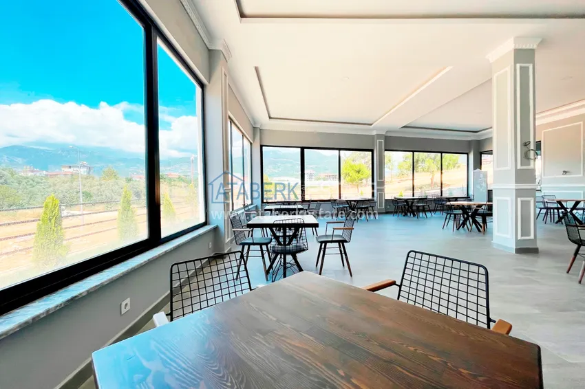 Квартира в районе Оба с качественной чистовой отделкой и открытым видом на горы 14